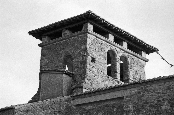 Claveyson.- Le clocher de la chapelle Saint-Andéol.