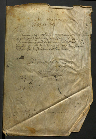 9 janvier 1683-18 janvier 1684