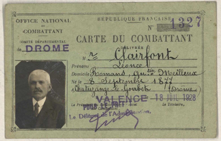 Clairfont, Léonce