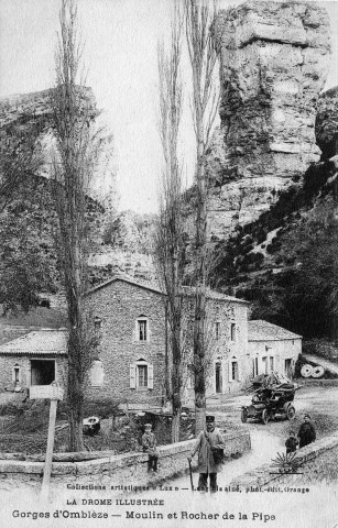 Omblèze.- Facteur au Moulin de la Pipe.