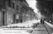 Loriol-sur-Drôme.- L'actuelle avenue du Général de Gaulle.