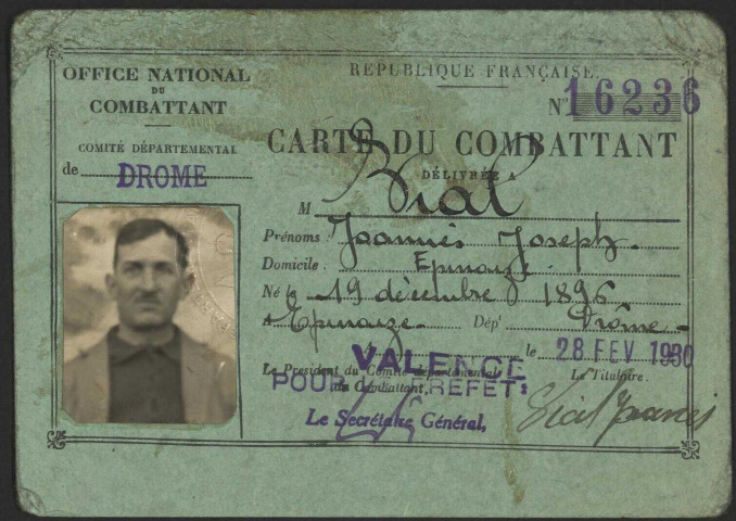 Vial, Joannès Joseph