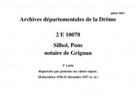 28 décembre 1556-21 décembre 1557 (n. st.)