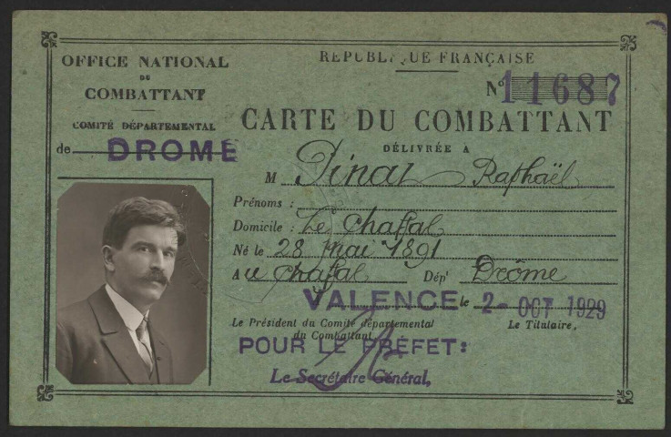 Pinat, Raphaël Henri Antonin