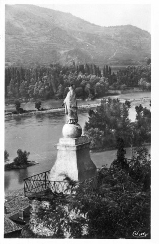 La Madone et le Rhône.