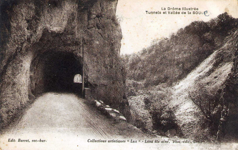 La vallée du torrent Boulc.