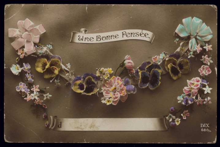 Lettres reçues de Louise (amie).