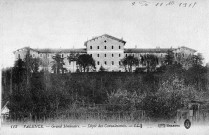 Le grand séminaire devenu la caserne Baquet en 1919 et hôpital pendant la guerre 1914-1918.