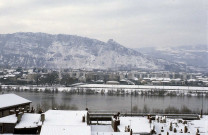 Valence.- Neige sur la ville.