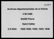 1er janvier 1635-9 février 1648