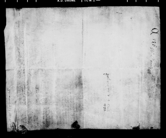 Enquête auprès de Jordan de Bardonenche, châtelain de Chabeuil, sur la possession des pâturages.