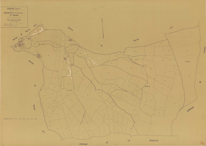 B2, Les Échevins. 1932.