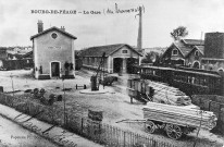 Bourg-de-Péage.- La gare.
