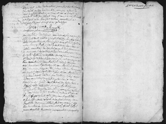 Décès (1793-an IX).