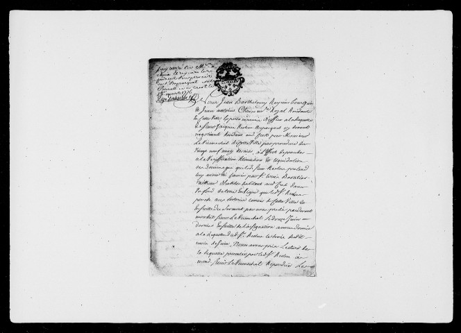 8 juillet 1775-21 nivôse an VIII