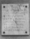 77. Brigade de Taulignan. Nature de la commémoration : stèle. Lieu : Taulignan, en bordure de la route départementale n°167 au point kilométrique 0,120. Nombre de victimes, fusillés : 6. Circonstances : fusillade du 12 juin 1944.