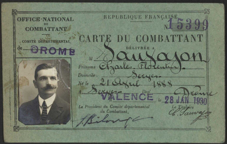 Sauvajon, Charles Florentin