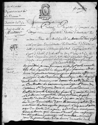 Naissances (1793-1812).