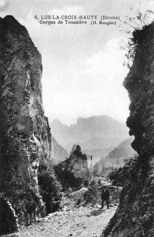 Les gorges de Toussière.