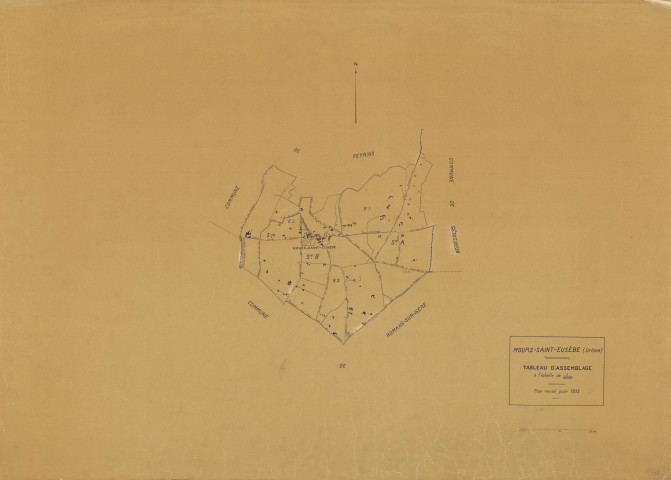 Tableau d'assemblage. 1933.