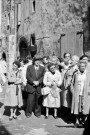 Châtillon-en-Diois.- Journée de l'association Histoire Archives Drômoises, la visite du village.