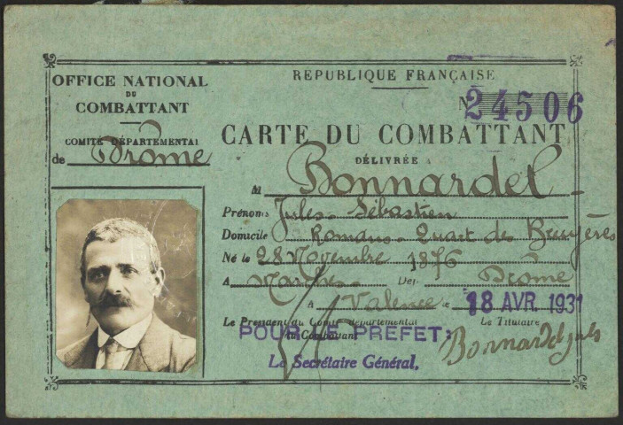 Bonnardel, Jules Sébastien