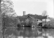 Montbard (Côte-d'Or). - La cimenterie.