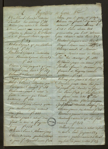 17 mars 1760-16 avril 1763