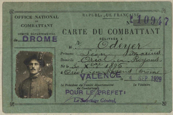 Odeyer, Léon Marius