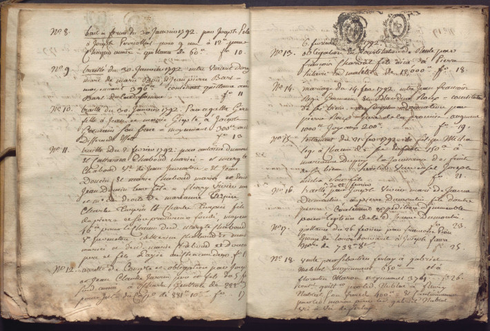 2 vendémiaire an VIII-19 fructidor an IX