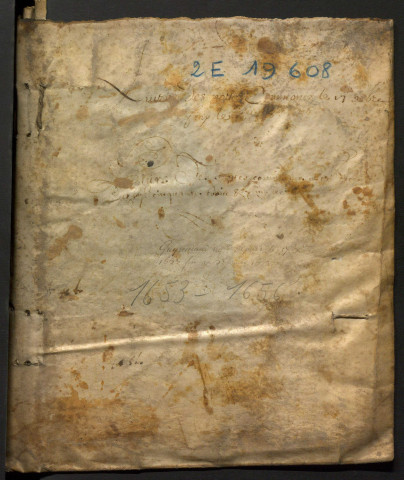 17 décembre 1653-5 février 1656