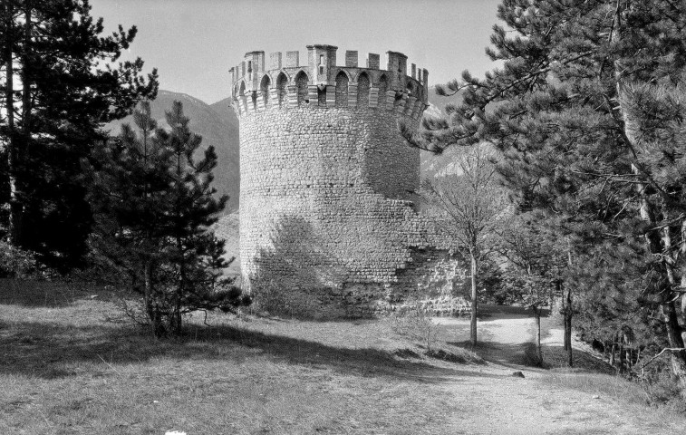 Die. - Le donjon de Purgnon.