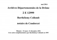 15 mars-31 décembre 1594