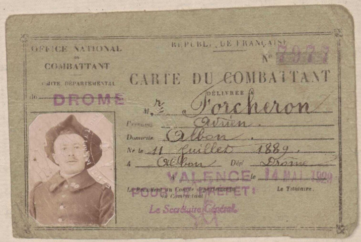 Forcheron, Adrien Francis