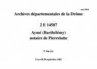 13 avril-28 septembre 1681