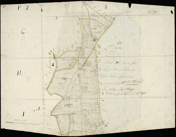 Section P2, Plan (le).