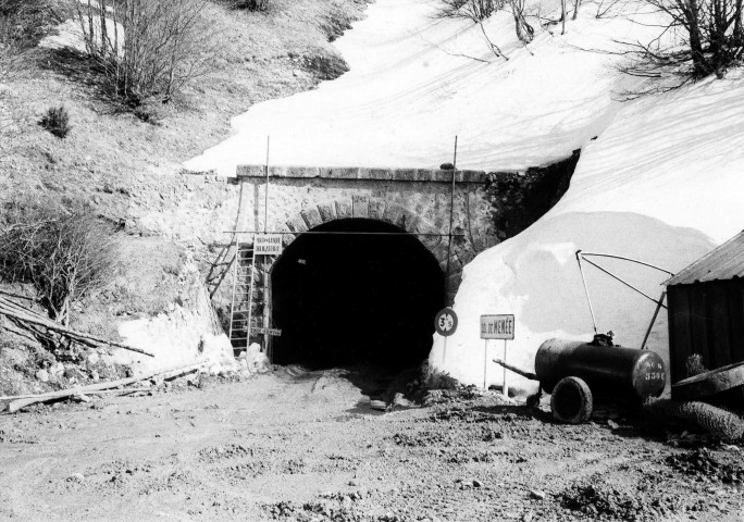 Entrée Drôme avant les travaux d'élargissement.