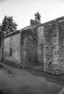 Rochegude. - La façade nord de la chapelle Saint-Denis.