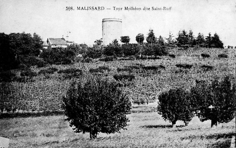 Malissard.- L'ancienne ferme Saint-Ruf.