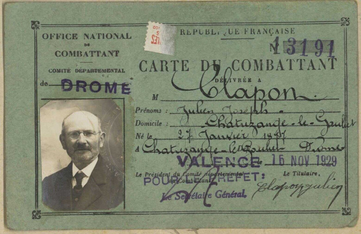 Clapon, Julien Joseph