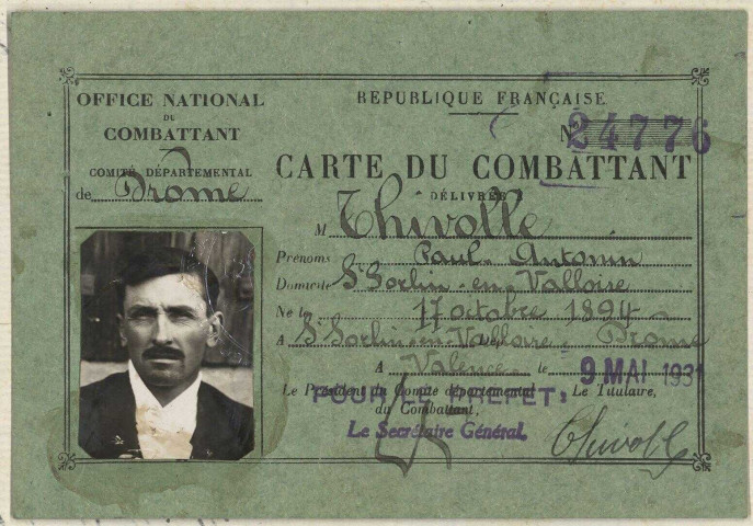 Thivolle, Paul Antonin