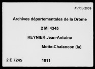 1er janvier-30 juin 1811