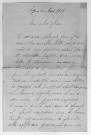 Correspondance reçue par Louis Robert.