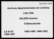 14 août 1495-5 avril 1507