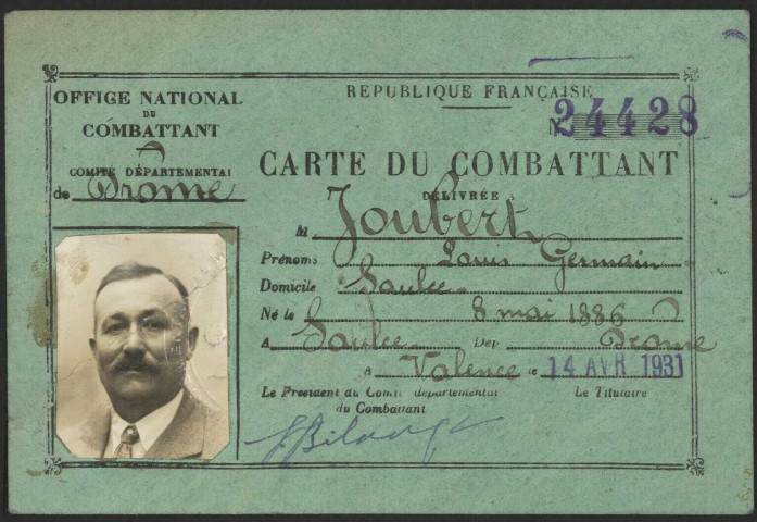 Joubert, Louis Germain