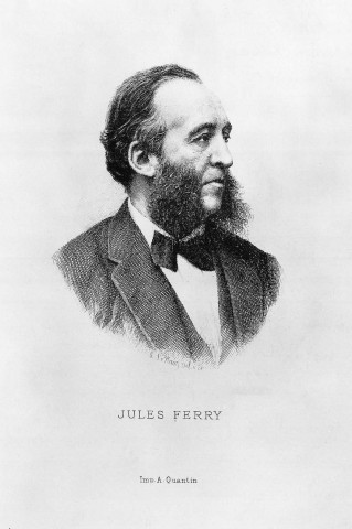 Jules Ferry (1832-1893) homme politique et d'État.
