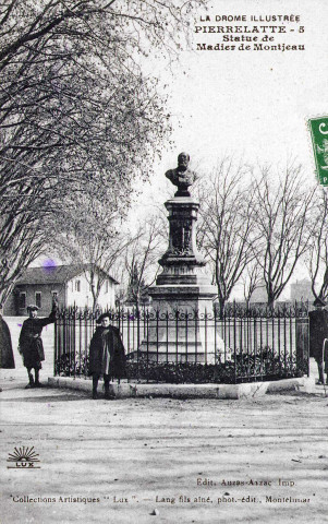 La statue de Madier de Montjau.