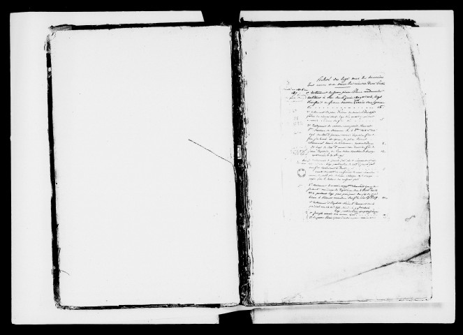 Répertoire général (3 avril 1811-30 décembre 1831).