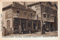 Carte publicitaire du Nouvel Hôtel sur l'actuelle avenue Jean Jaurès.