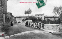 Rue Marcel Pagnol du hameau des Fauconnières.